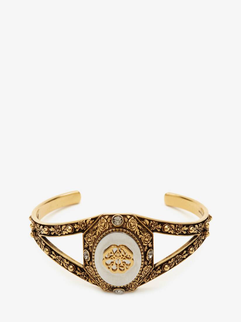 Pulsera Alexander McQueen Charm Seal Mujer - Dorados - Mexico 715-RHGKLY